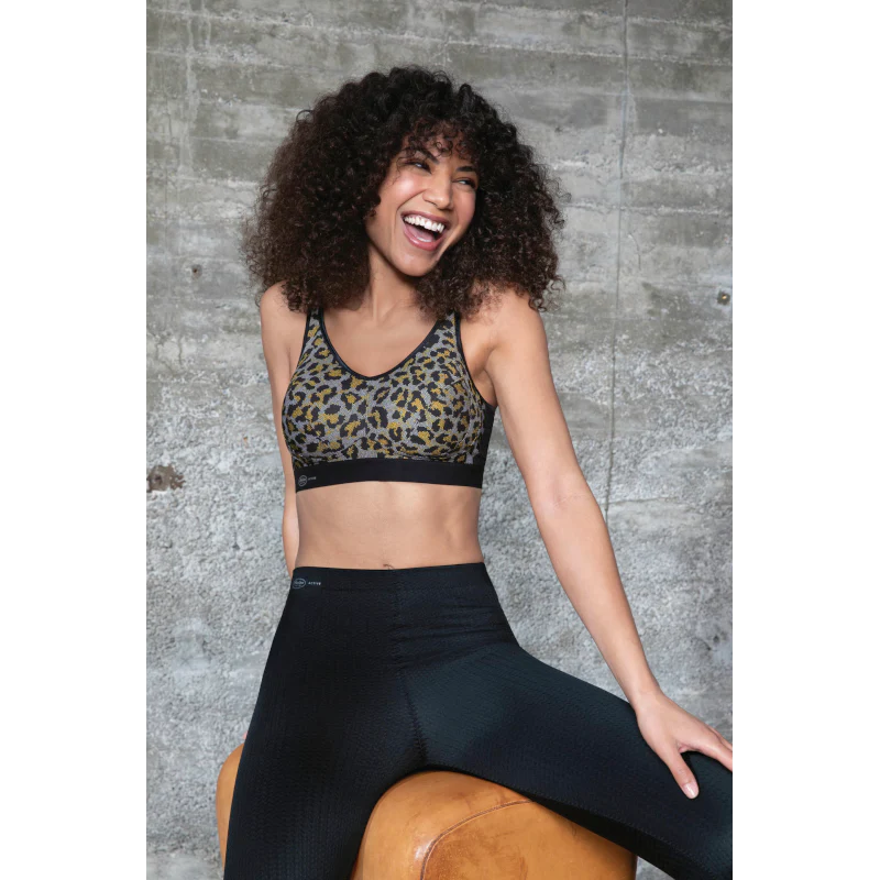 Extreme Control Sports Bra Non-Wired Mosaic Animal Print - Anita Active - Image 2