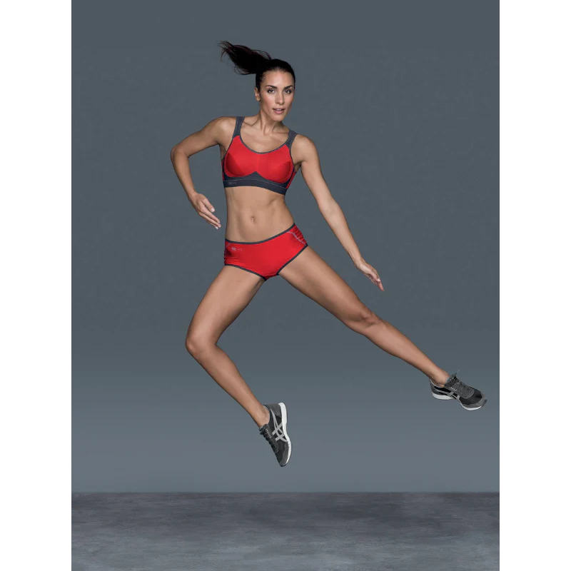 Extreme Control Sports Bra Non-Wired Red - Anita Active - Image 3