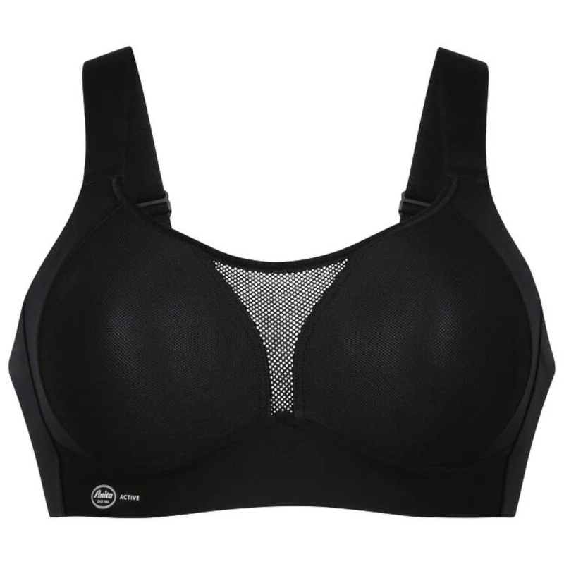 Smart Control Moulded Sports Bra Black - Anita Active