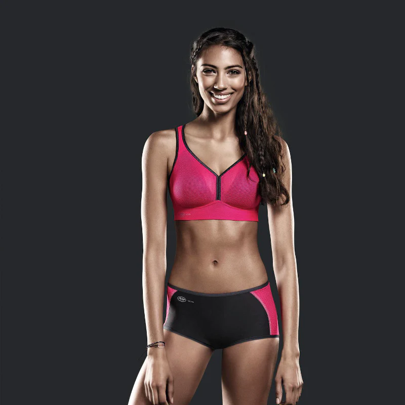 Sport Exercise Gym Brief Pink Grey - Anita - Image 3
