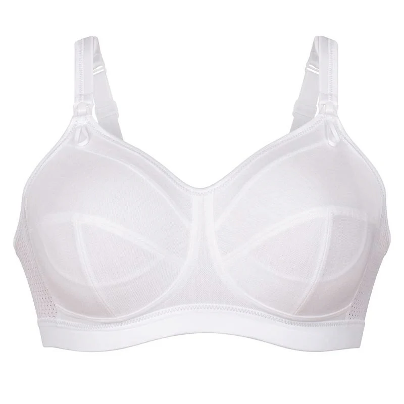 Miss Cotton Nursing Bra White - Anita