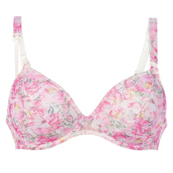 Miss Rose Pink Floral Nursing Bra - Anita