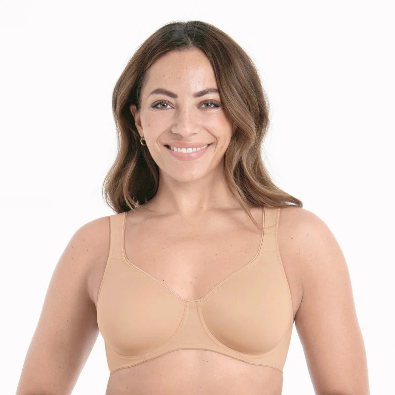 Twin Seamless Moulded Everyday Underwired Bra - Anita/Rosa Faia - Image 8