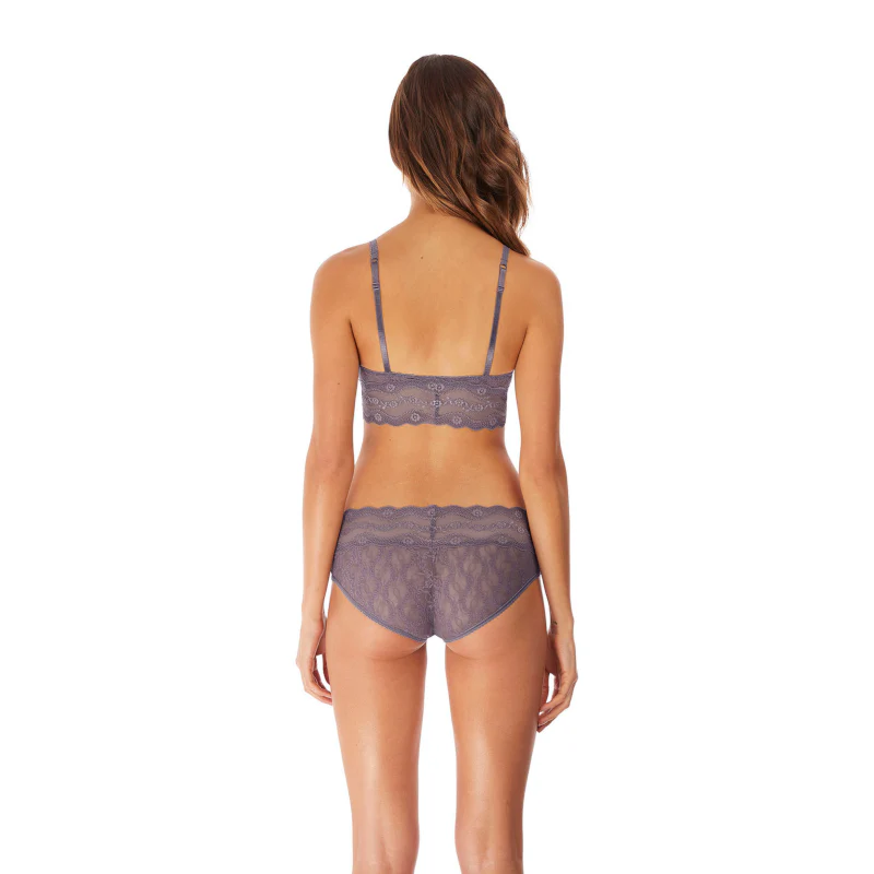 Lace Kiss Bralette Shark Grey - BTemptd - Image 3