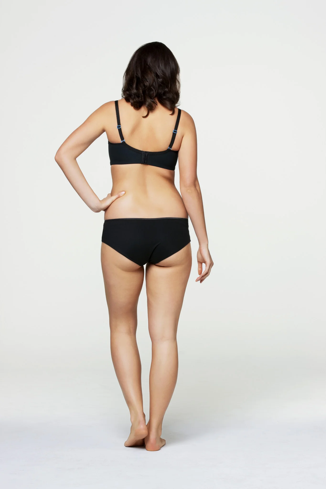 Croissant Black Nursing Maternity Bra - Cake - Image 5