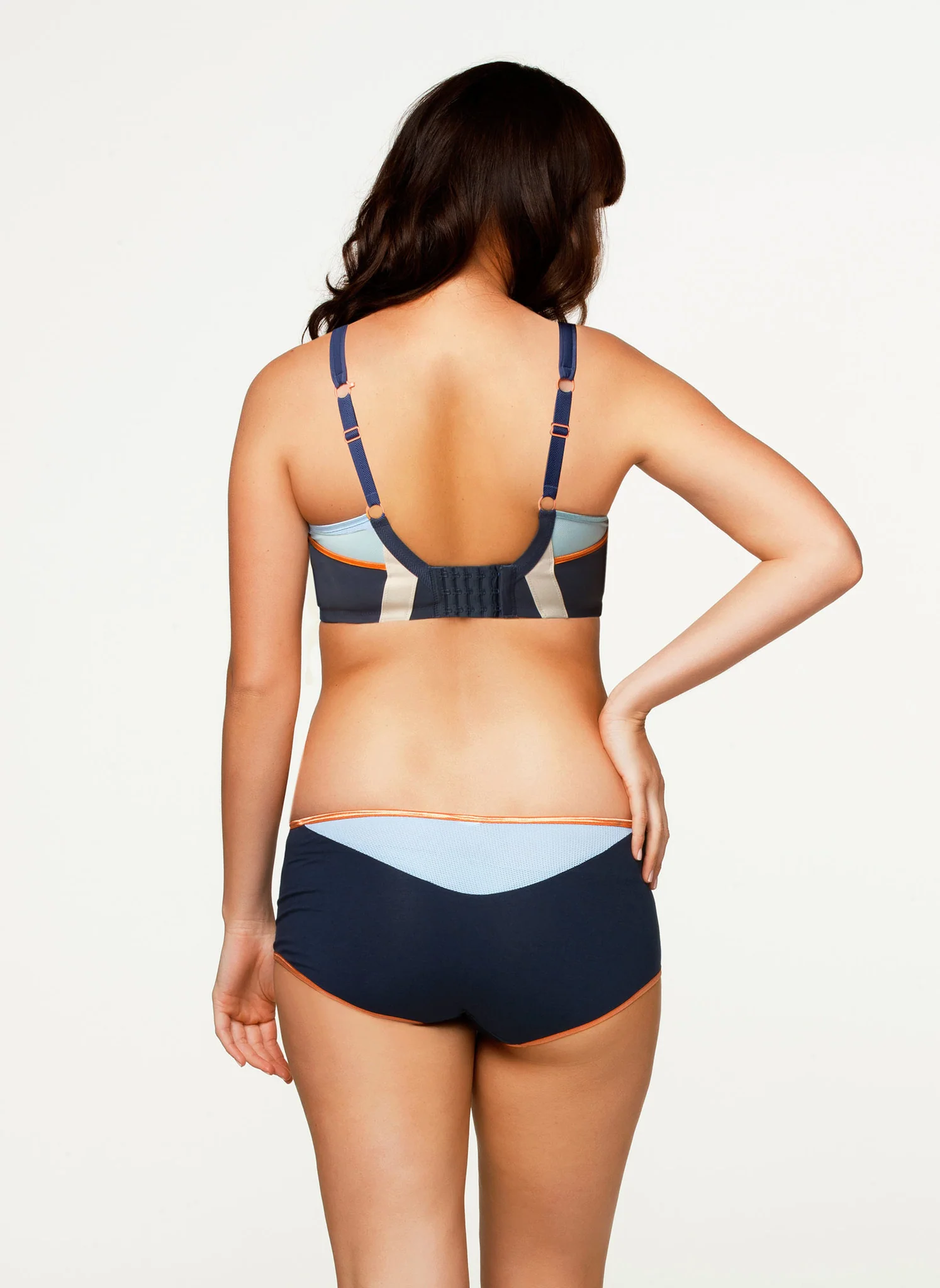 Orange Zest Nursing Maternity Sports Bra - Cake - Image 5