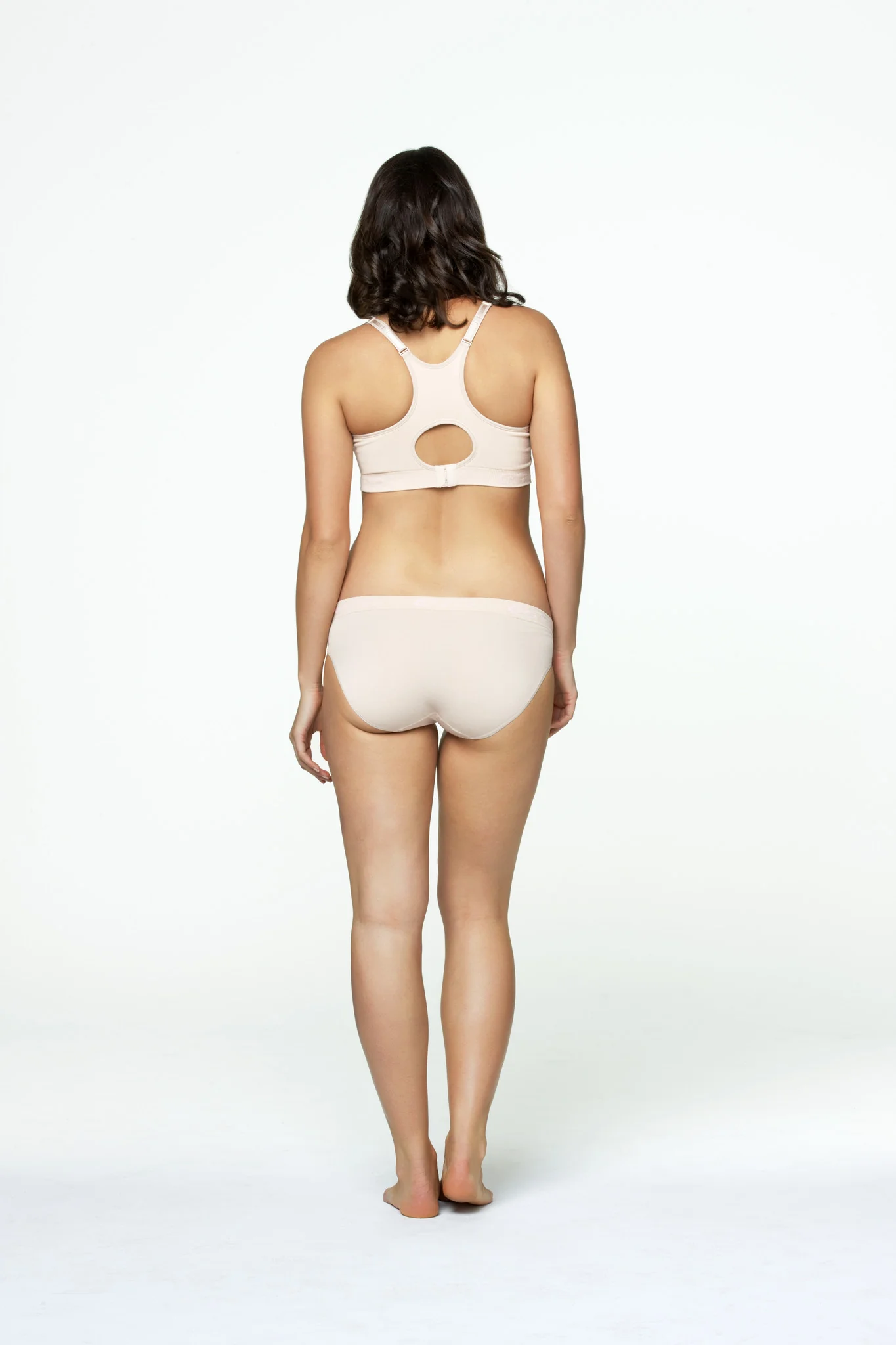 Cotton Candy Nursing Maternity Sleep Bra Nude - Cake - Image 5