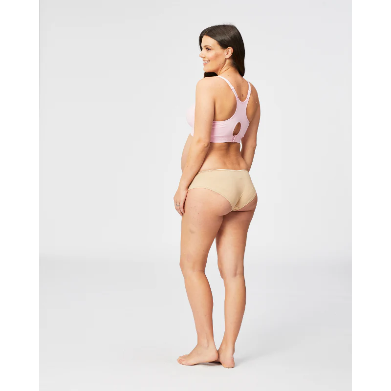 Cotton Candy Nursing Maternity Sleep Bra Pink - Cake - Image 5