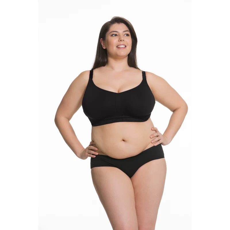 Sugar Candy Basic Bralette Sleep Bra Black - Cake - Image 3