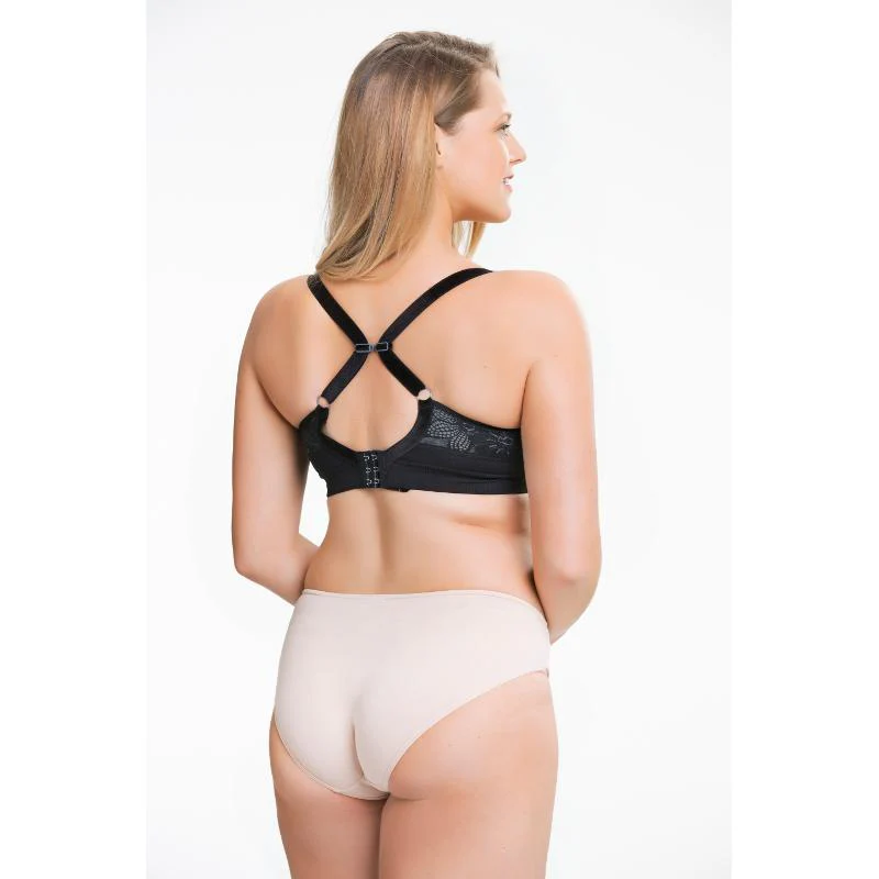 Sugar Candy Lux Seamless Nursing Bra Black - Cake - Image 4