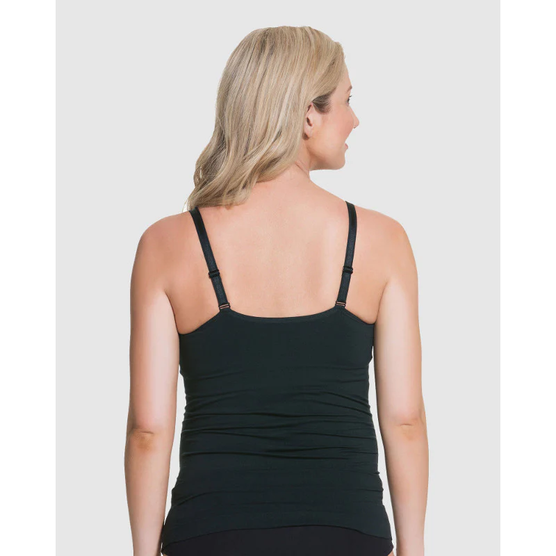 Toffee Nursing Tank Top Black - Cake - Image 4