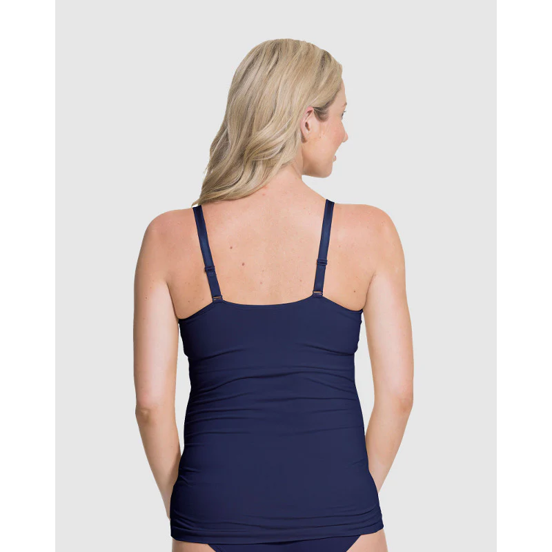 Toffee Nursing Tank Top Blue - Cake - Image 4