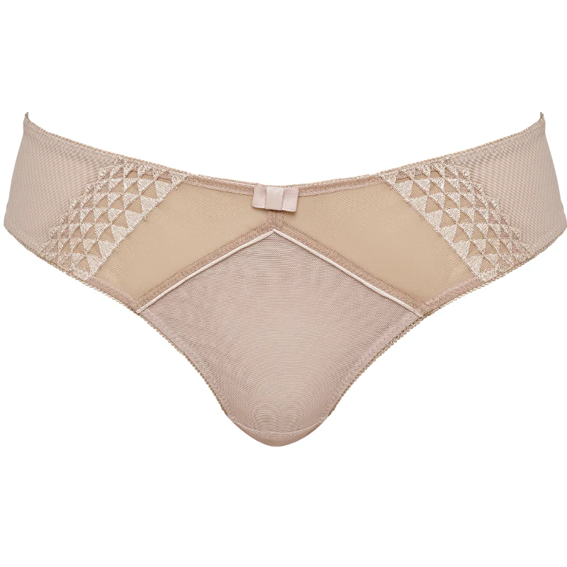 Asher Latte Nude Brief Panty - Cleo