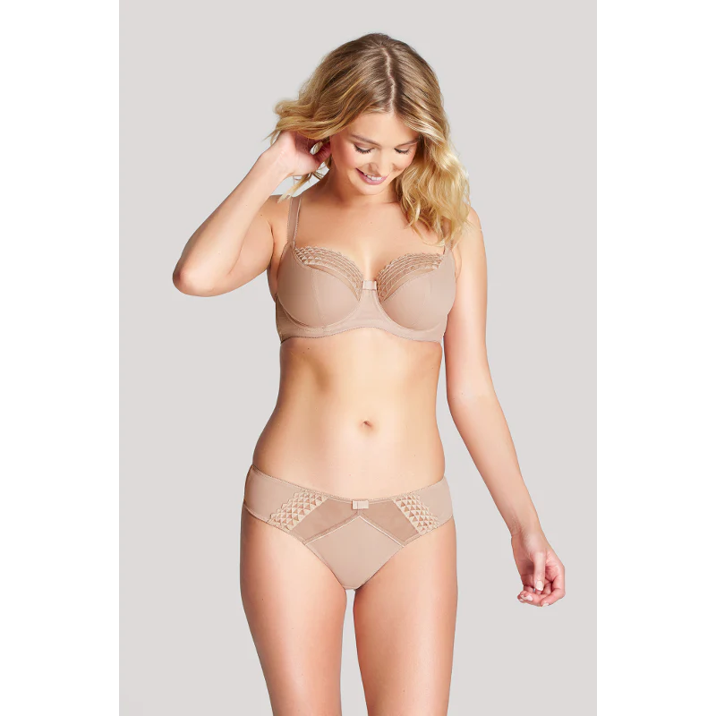 Asher Latte Nude Brief Panty - Cleo - Image 3