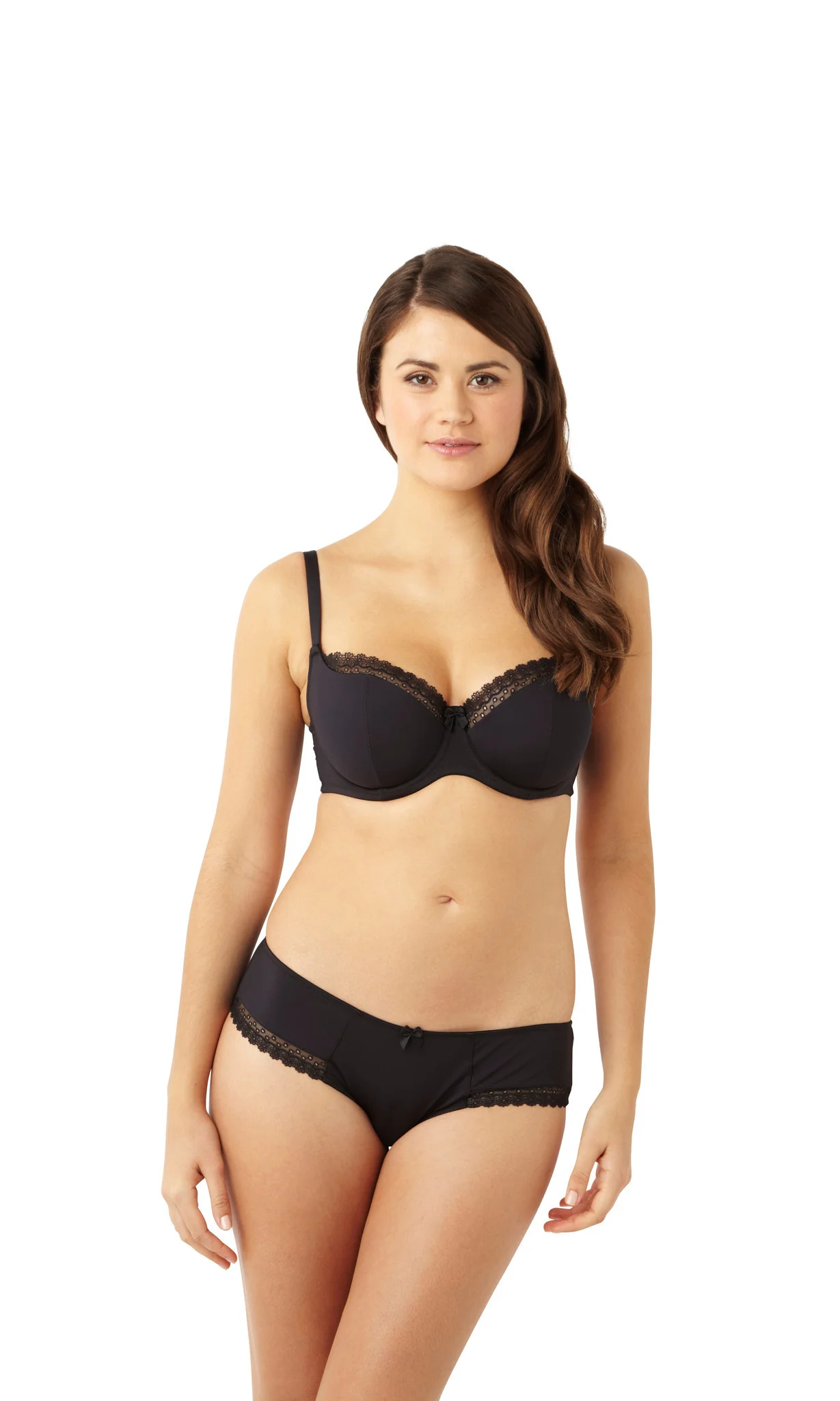 Juna Balconette Bra Black - Cleo by Panache - Image 2