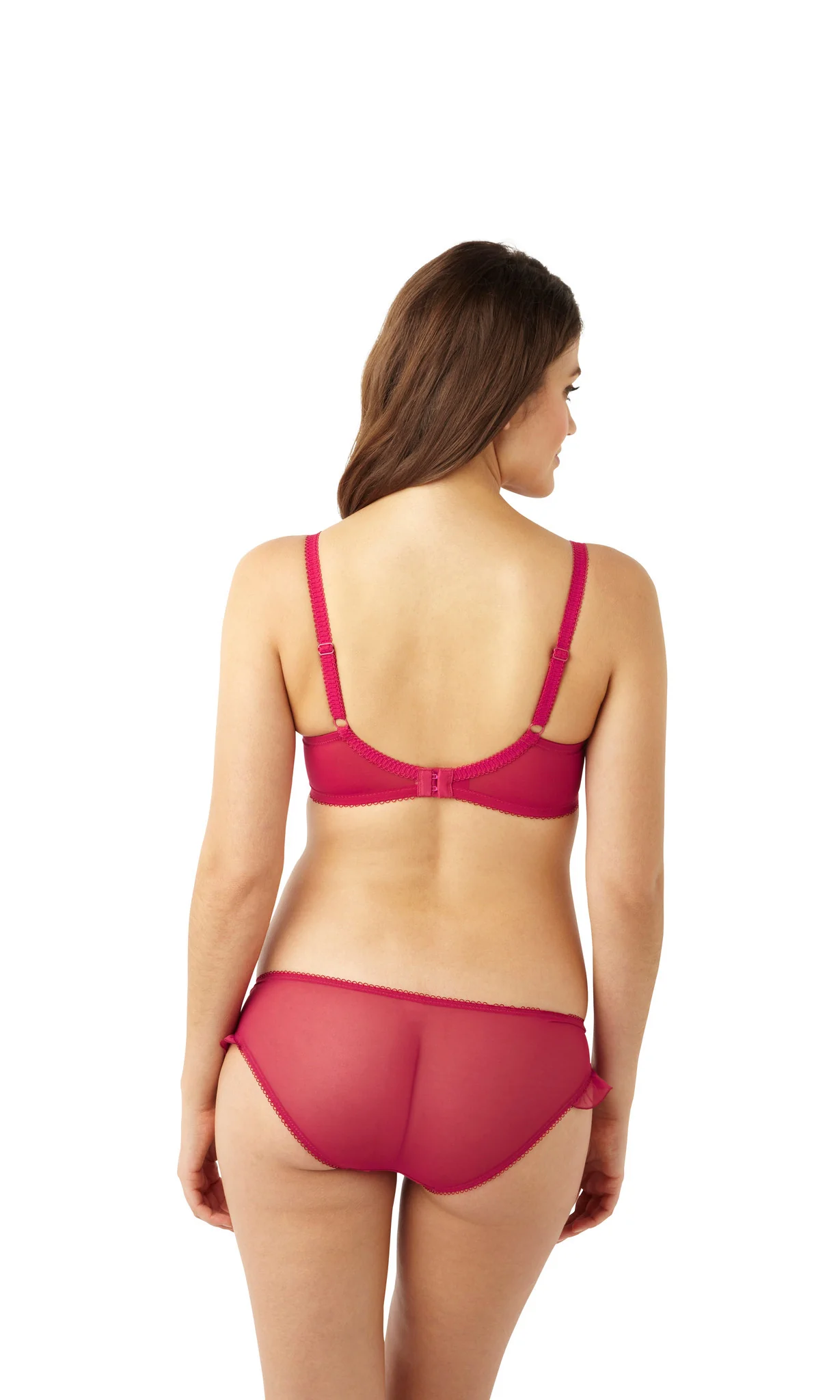 Marcie Raspberry Balconette Bra - Cleo by Panache - Image 3