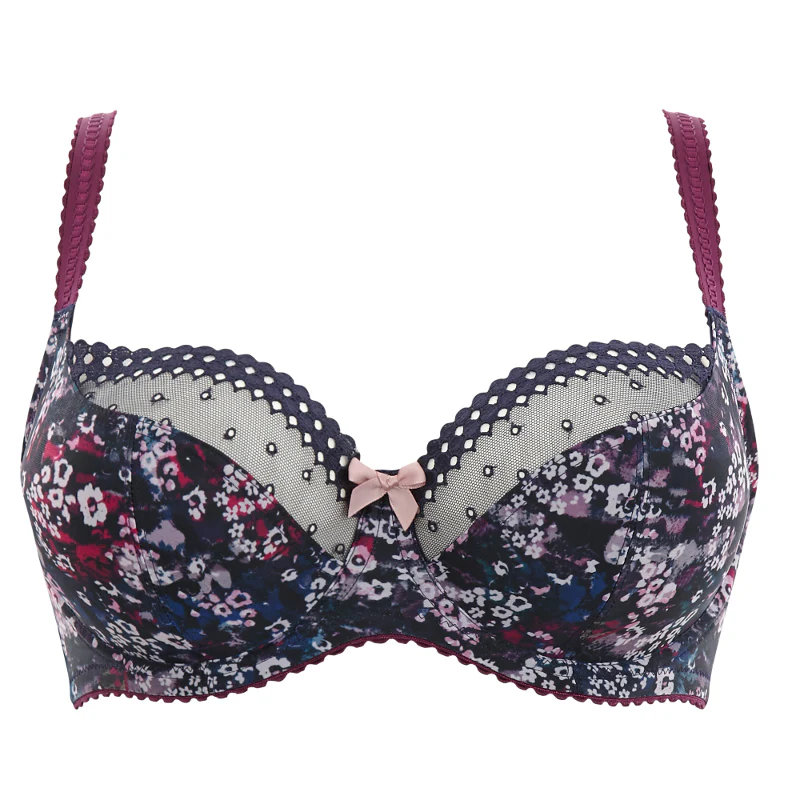 Minnie Floral Camo Balconette Bra - Cleo