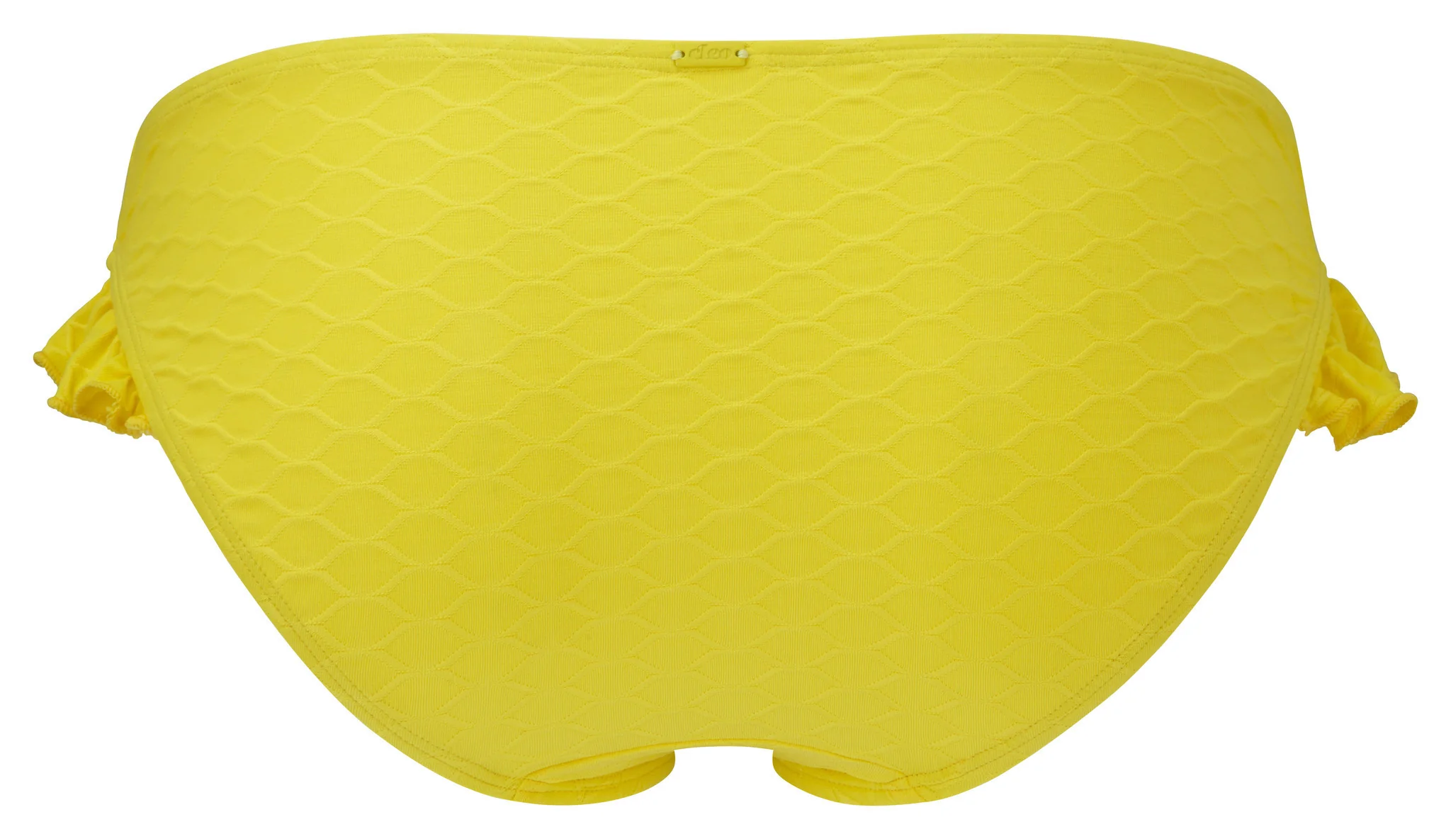 Matilda Yellow Side Frill Bikini Brief - Cleo Swim - Image 3