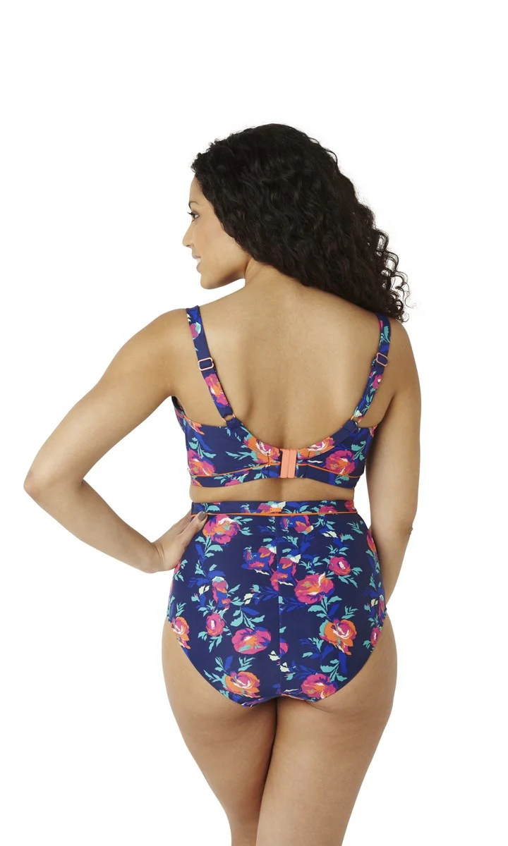 Cassie Floral Longline Balcony Bikini Top - Cleo Swim - Image 4