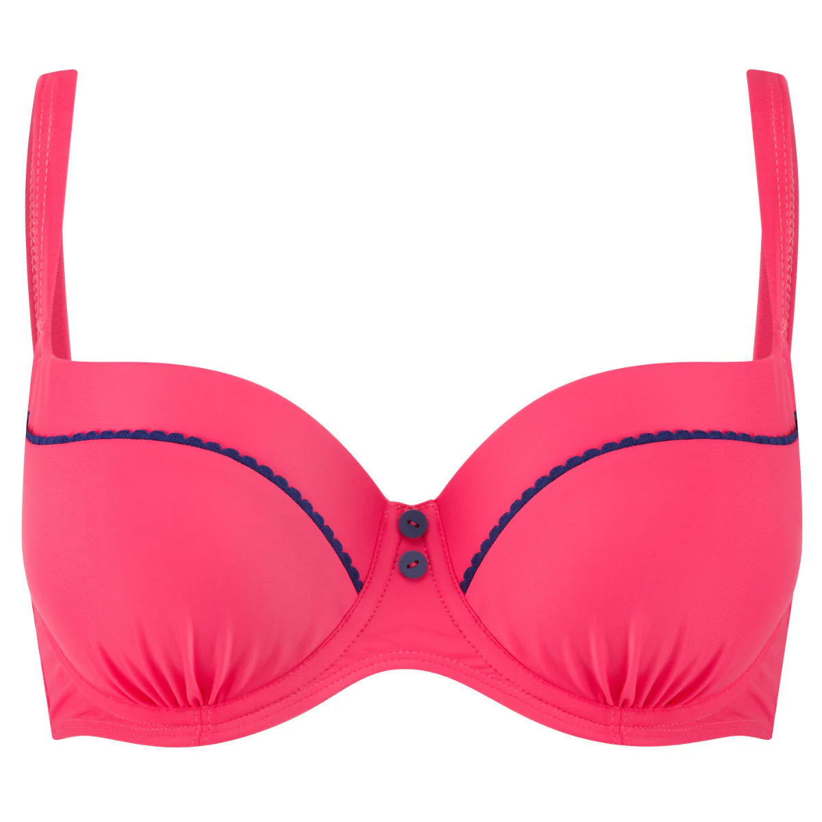 Lucille Coral Balconette Bikini Top - Cleo Swim