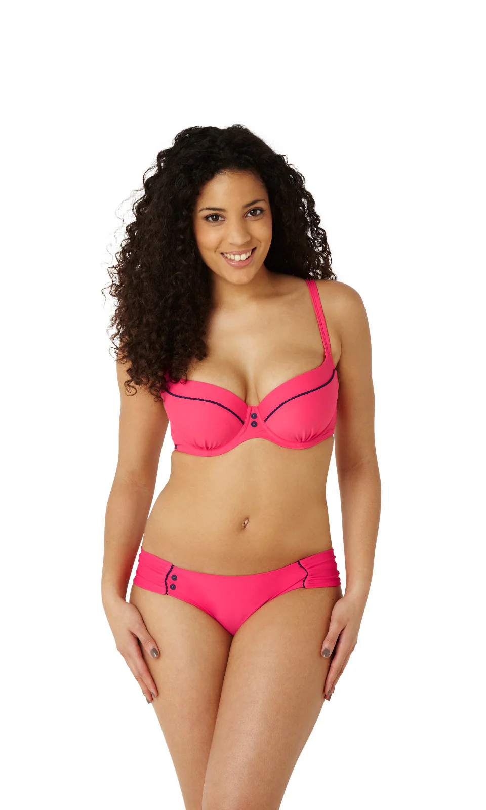 Lucille Coral Balconette Bikini Top - Cleo Swim - Image 4