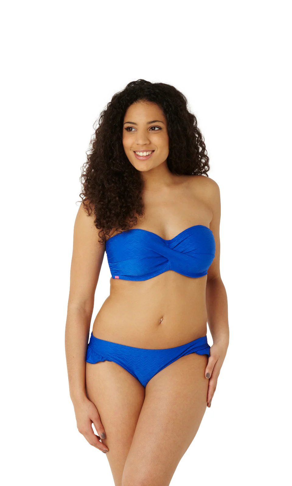 Matilda Cobalt Blue Bandeau Bikini Top - Cleo Swim - Image 5