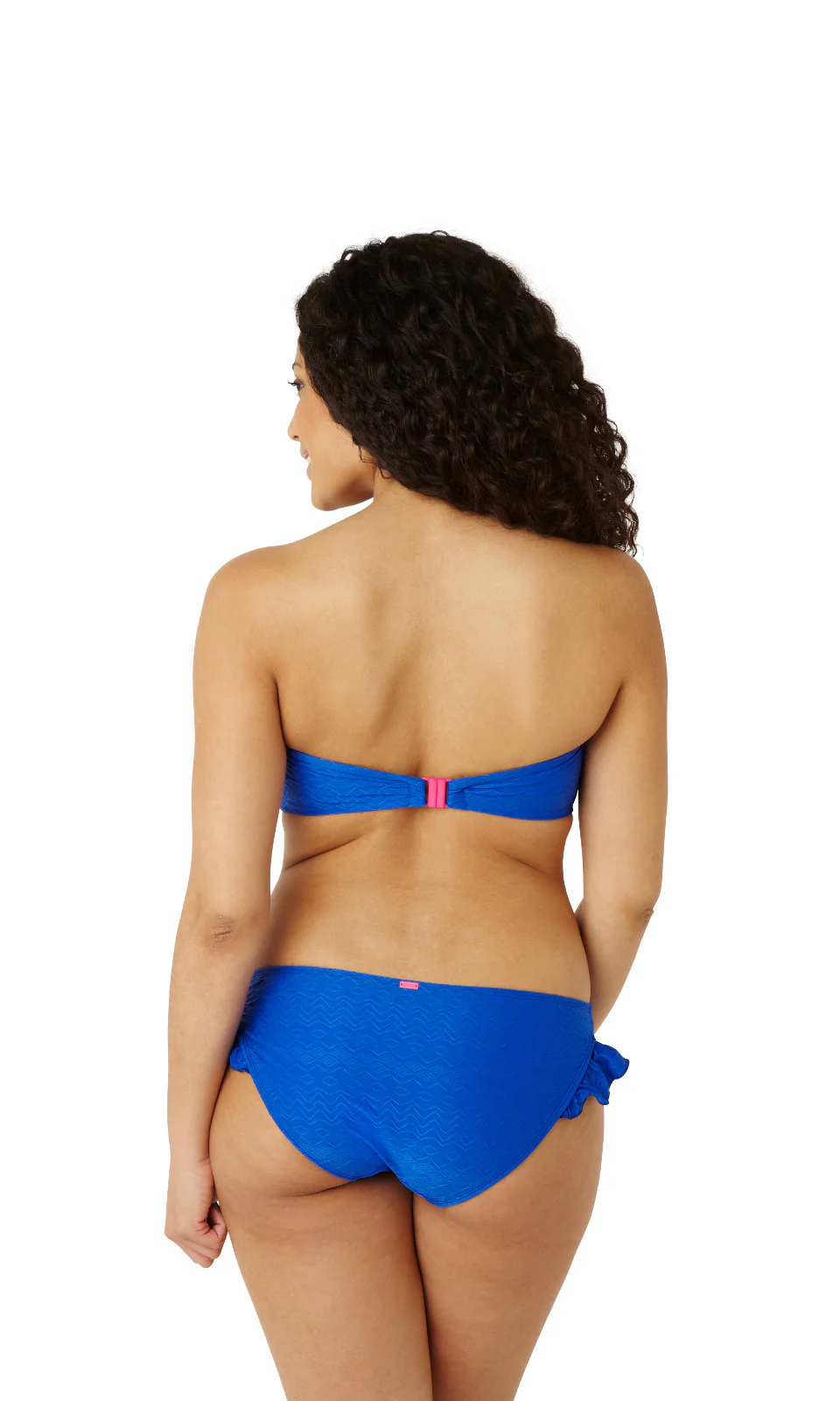 Matilda Cobalt Blue Bandeau Bikini Top - Cleo Swim - Image 6
