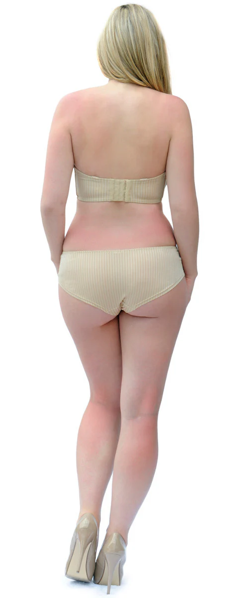 Luxe Biscotti Nude Strapless Multiway Bra - Curvy Kate - Image 6