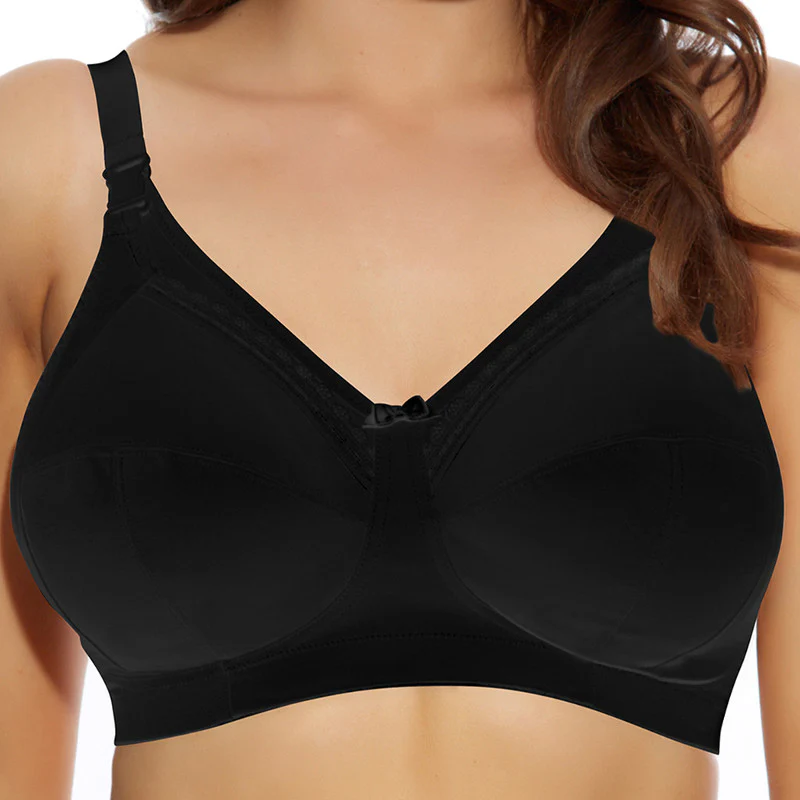 Beatrice Soft Cup Nursing Bra Black - Elomi