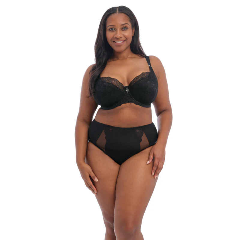 Brianna Half Cup Bra Black - Elomi - Image 2