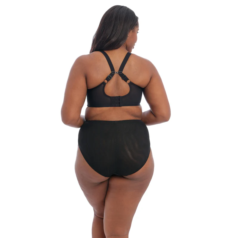 Brianna Half Cup Bra Black - Elomi - Image 4