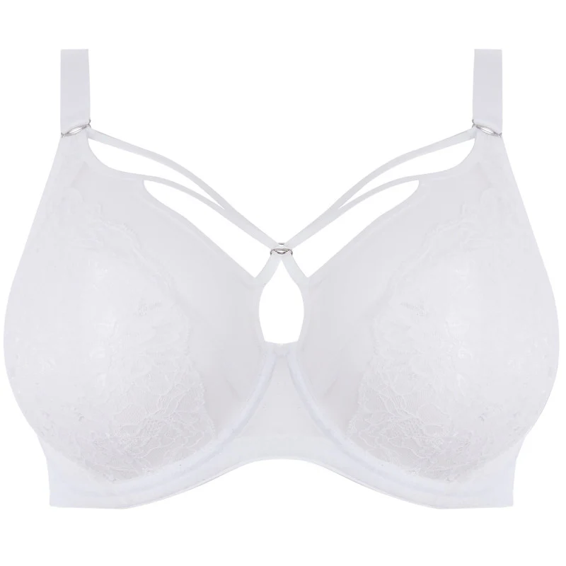 Brianna Plunge Bra White - Elomi