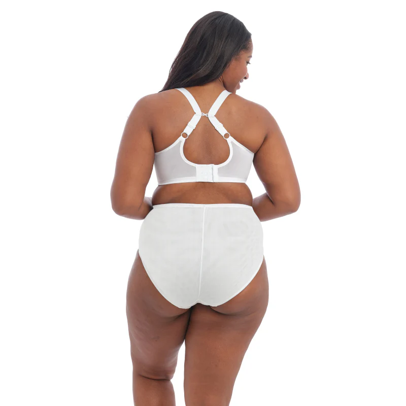 Brianna Plunge Bra White - Elomi - Image 4