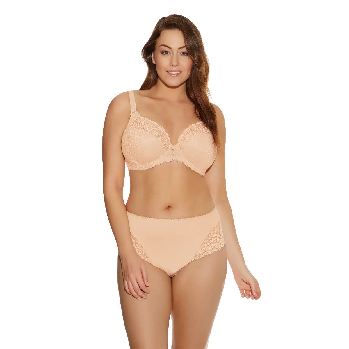Carmen Sand Nude Brief Panty - Elomi - Image 3