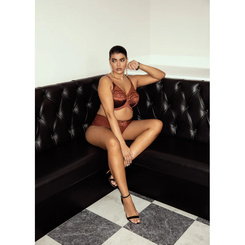 Cate Full Cup Bra Dark Copper - Elomi - Image 4