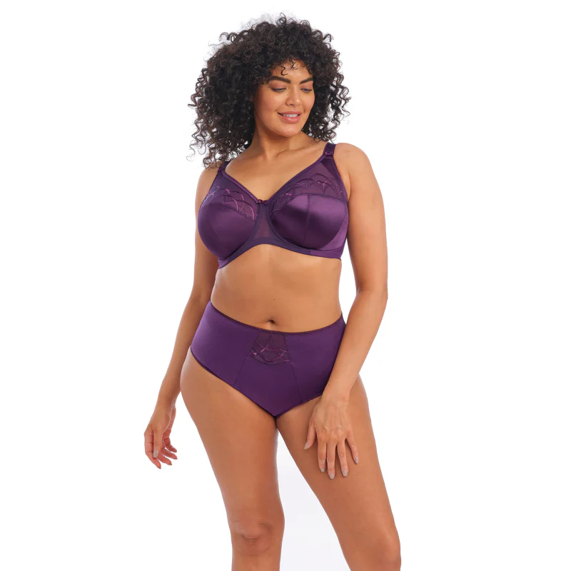 Cate Full Cup Bra Plum Purple - Elomi - Image 2