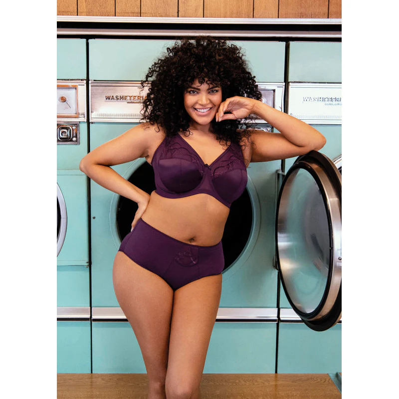 Cate Full Cup Bra Plum Purple - Elomi - Image 4