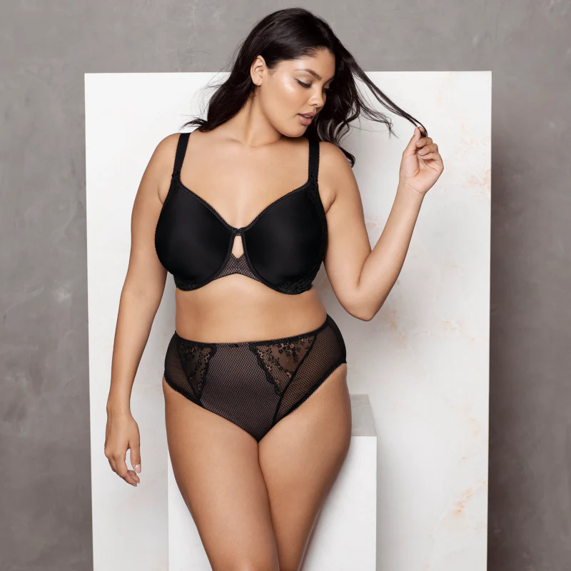 Charley Bandless Moulded Bra Black - Elomi - Image 4
