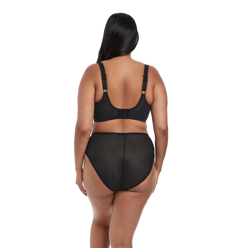 Charley High Leg Brief Black - Elomi - Image 4