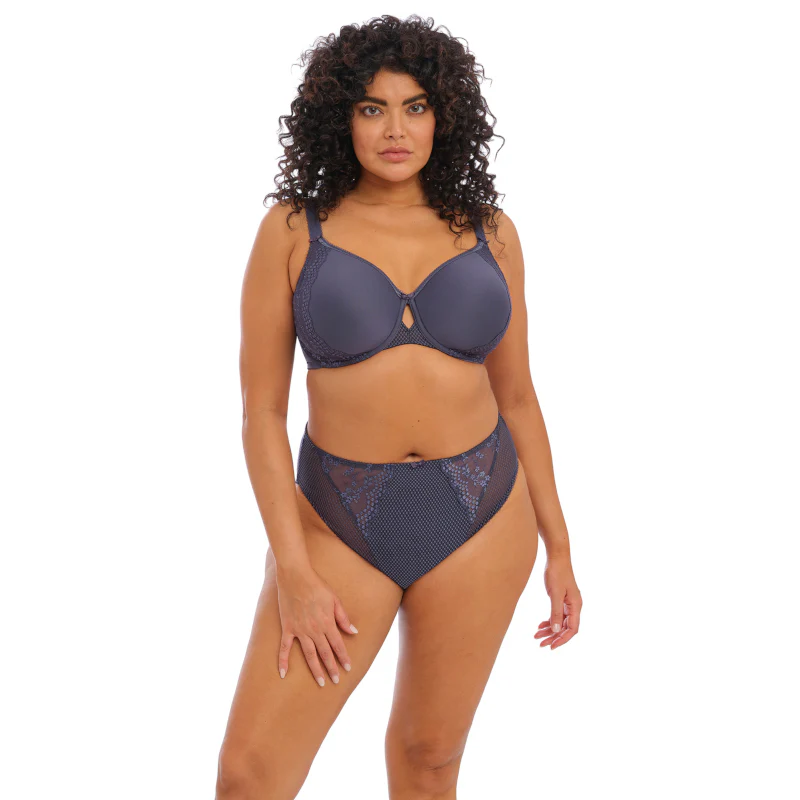 Charley High Leg Brief Storm Grey - Elomi - Image 3