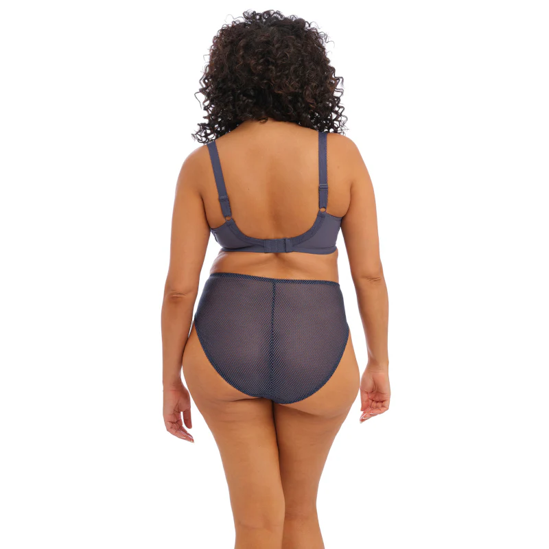 Charley High Leg Brief Storm Grey - Elomi - Image 4