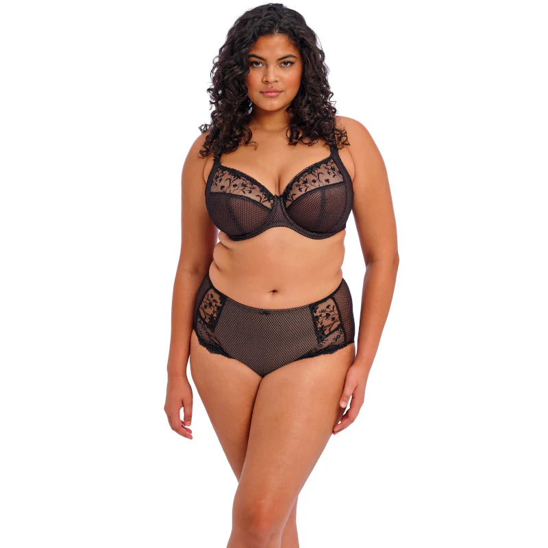 Charley Plunge Bra Jet Black - Elomi - Image 2