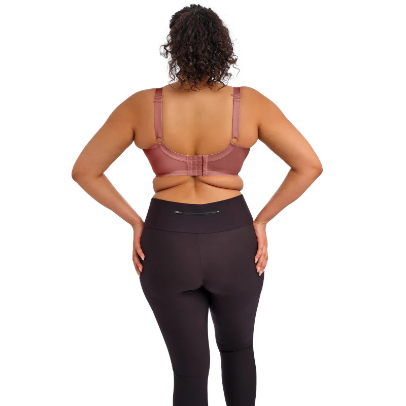 Energise Sports Bra Underwired Rosewood - Elomi - Image 3