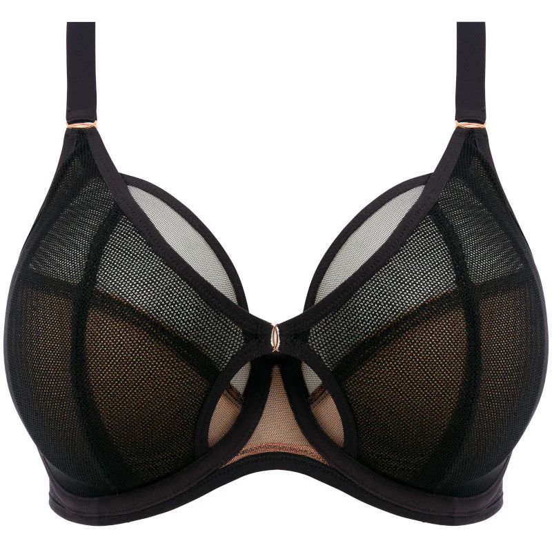 Kintai Plunge Bra Black - Elomi