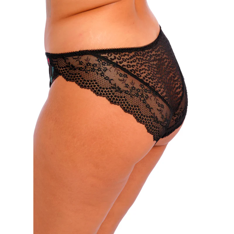 Lucie Brazilian Brief Rock N Rose Print - Elomi - Image 2