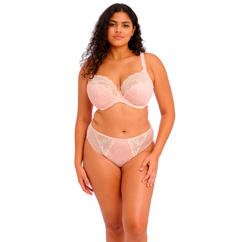 Lucie High Waist Brief Pale Blush Pink - Elomi - Image 3