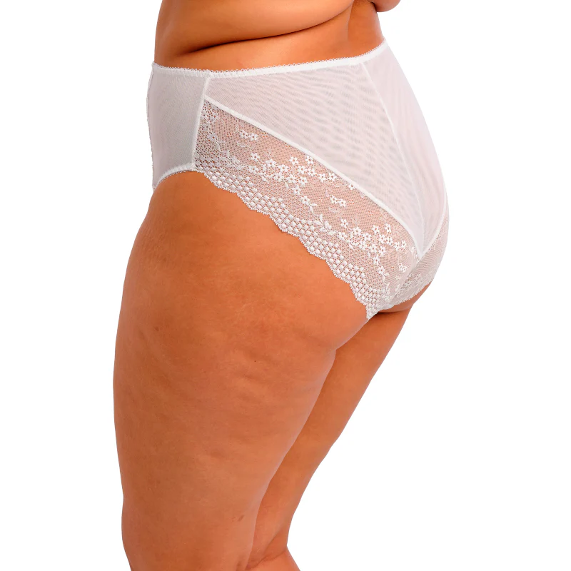 Lucie High Waist Brief White - Elomi - Image 2