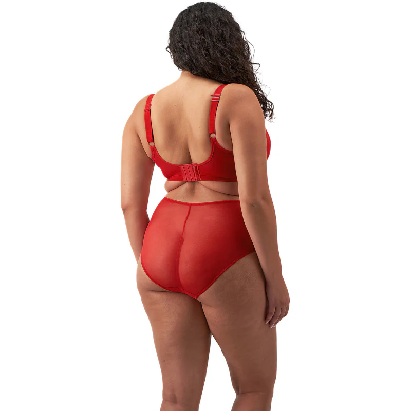 Matilda Plunge Bra Haute Red - Elomi - Image 3