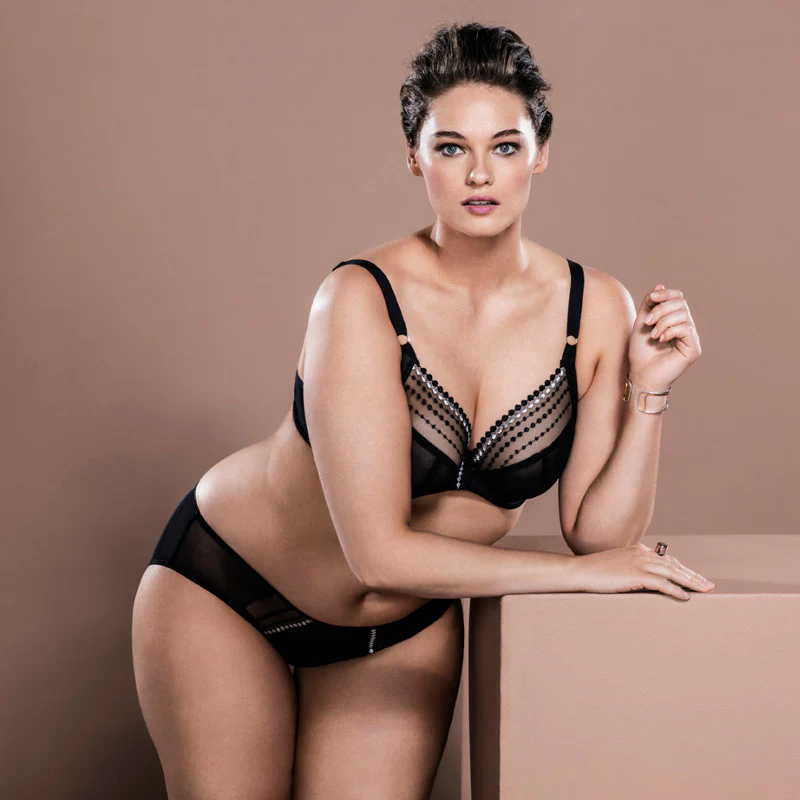 Matilda Plunge Bra Black - Elomi - Image 5