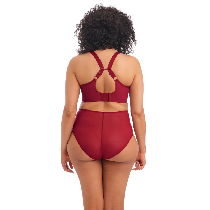 Matilda Plunge Bra Crimson Red - Elomi - Image 4